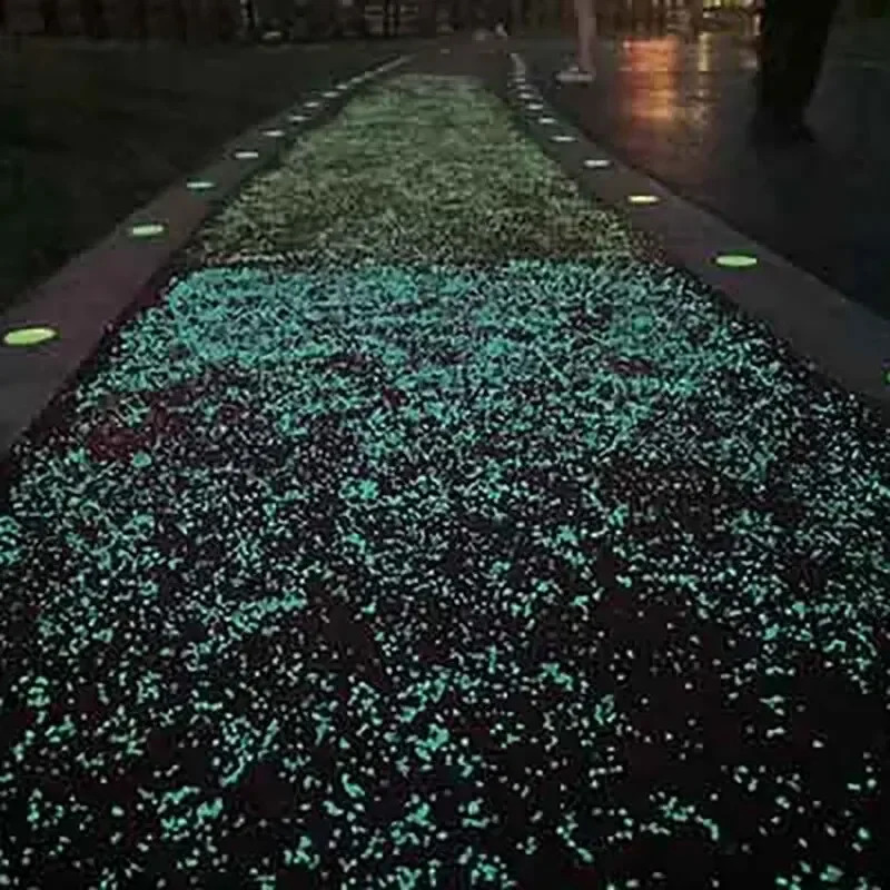 Aquarium Fish That Glow In The Dark - 1000개 3-5mm 야광 모래, 어둠 속에서