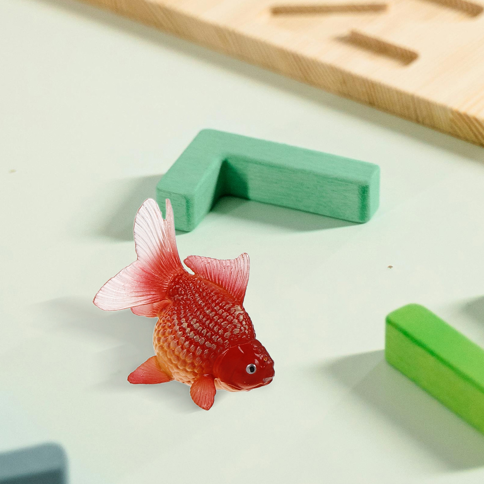 Aquarium Fish Saltwater - 4개입 사실적인 수족관 장식용 인조 잉어,