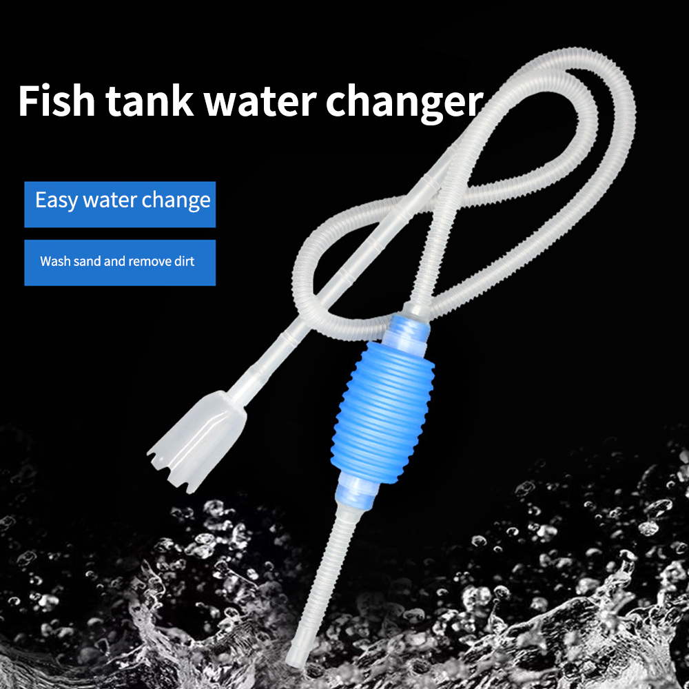 Cleaner Fish Aquarium - 수족관 사이펀 어항 사이펀 진공 자갈