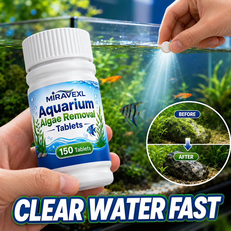 Cleaner Fish Aquarium - 미라베엑스엘 150 수족관 조류 제거 정제,