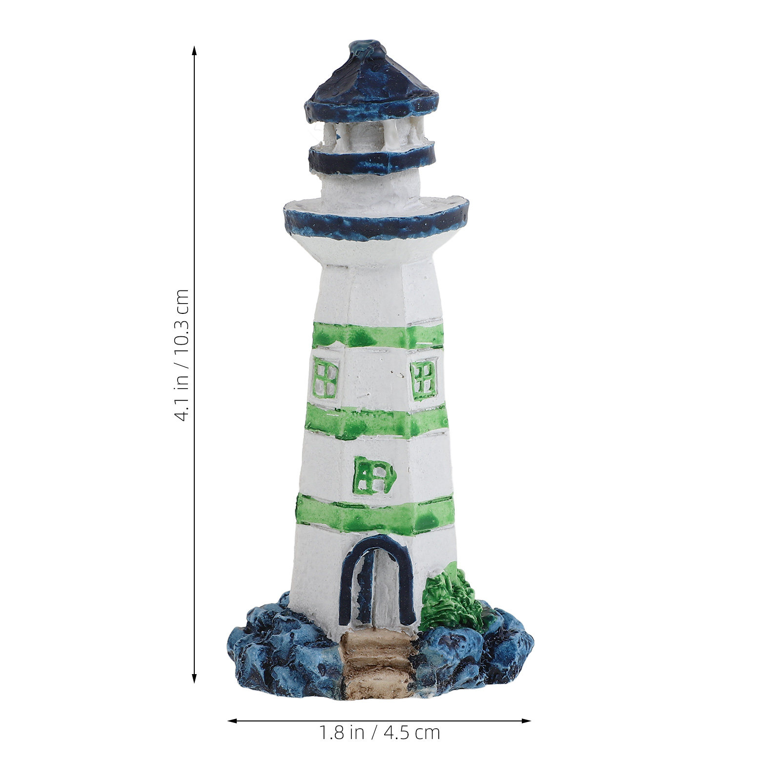 1Pcs 수지 등대 수족관 장식품 물고기 탱크 거실 욕 - Aquarium Fish Restaurant 리뷰 및 가격