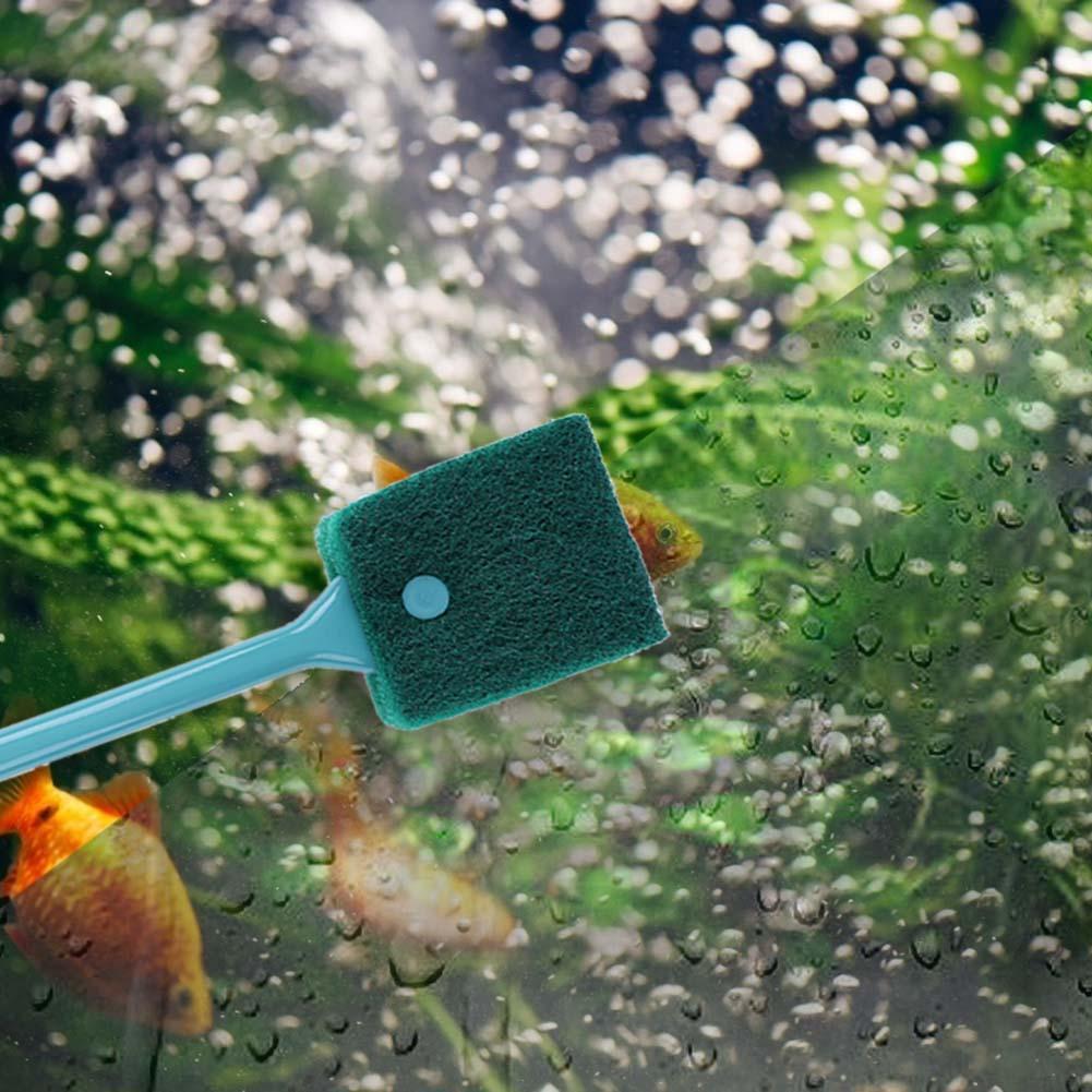 양면 어항 스펀지 클리너 긴 손잡이 수족관 조류 제거기 - Cleaner Fish Aquarium 리뷰 및 가격