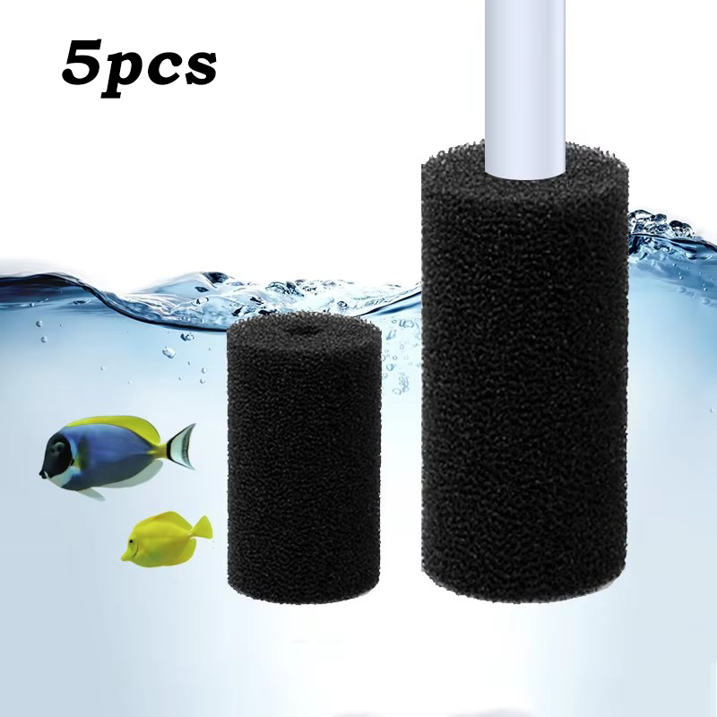 5 팩 프리 필터 스폰지 수족관 프리 필터 블랙 폼 롤 - Aquarium Fish Big 리뷰 및 가격