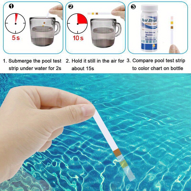 염소 PH 테스트 스트립 SPA 수영장 수족관 물고기  - Aquarium Fishing 리뷰 및 가격