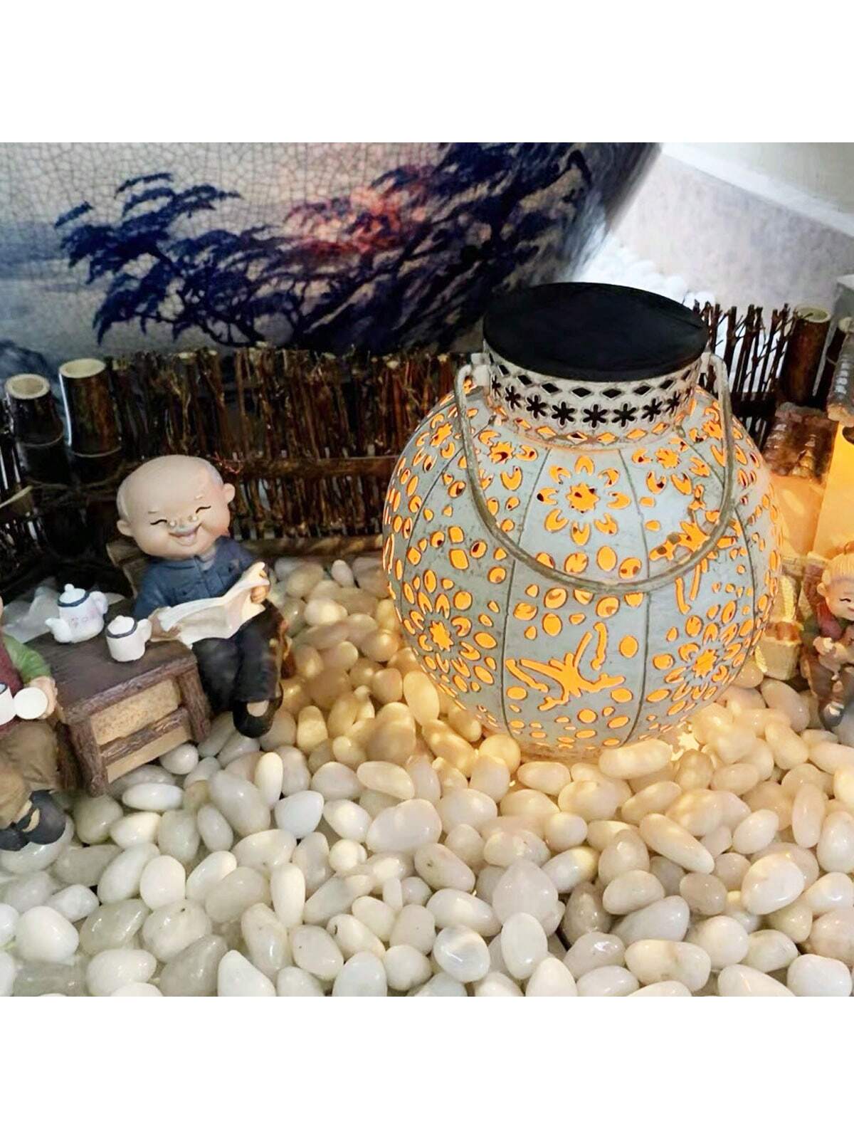 강 바위 장식용 흰색 자갈 돌 대형 천연 장식 광택 강 - Aquarium Fish Big 리뷰 및 가격