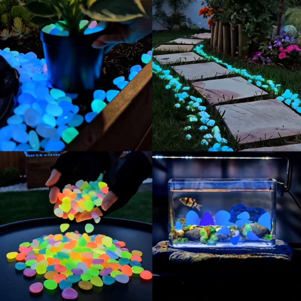 야광 수지 자갈, 정원, 수족관, 어항, 야외 조경,  - Aquarium Fish That Glow In The Dark 리뷰 및 가격