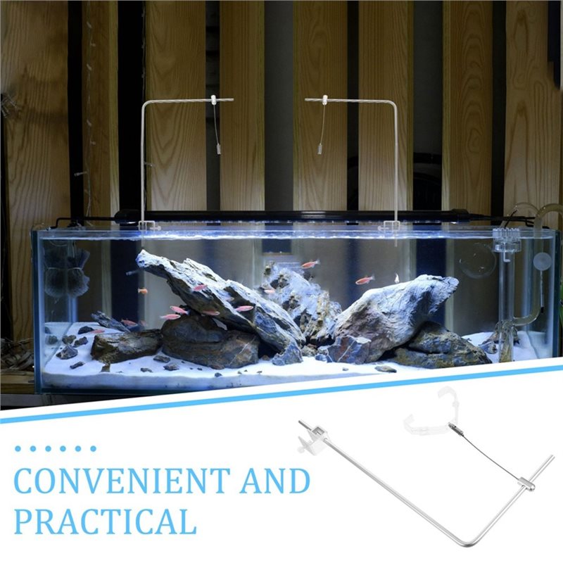 AB41-2Pcs 물고기 탱크 라이트 랙 클립이 있는  - Aquarium Fish Saltwater 리뷰 및 가격