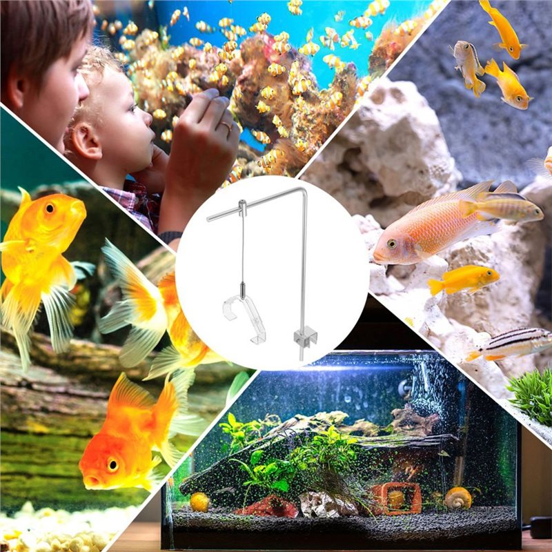 AB41-2Pcs 물고기 탱크 라이트 랙 클립이 있는  - Aquarium Fish Saltwater 리뷰 및 가격