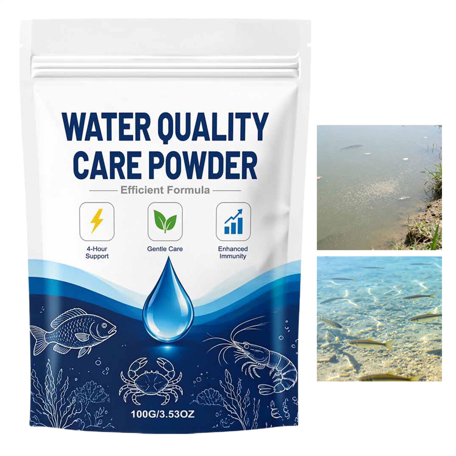 100g 어항 물 투명제 분말, 흐린 물을 맑게 하여  - Cleaner Fish Aquarium 리뷰 및 가격