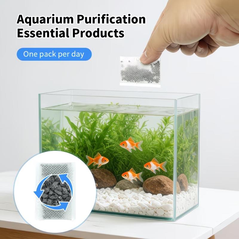 10/20/40Pcs 어항 활성탄 가방 수족관 필터 미 - Aquarium Fishing 리뷰 및 가격
