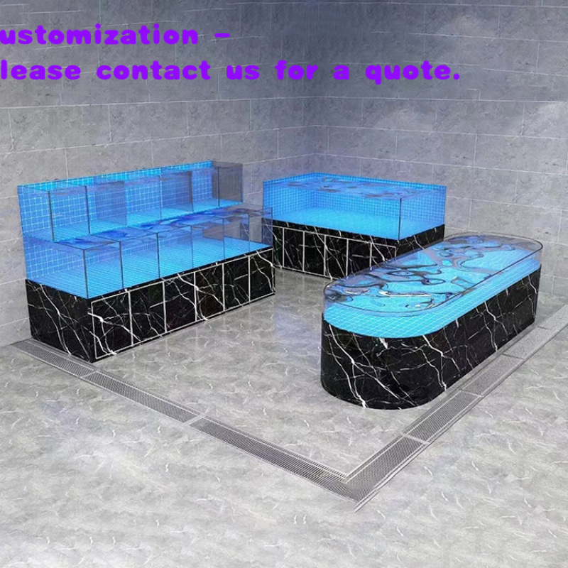 중국 공장 맞춤형 상업용 유리 수족관 생선/해산물 전시 - Aquarium Fish Restaurant 리뷰 및 가격