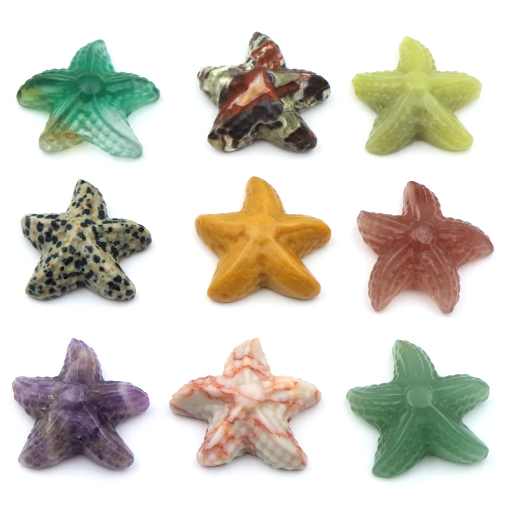 35mm 불가사리 모양 조각상 해양 동물 천연석 치유  - Aquarium Fish Usa 리뷰 및 가격