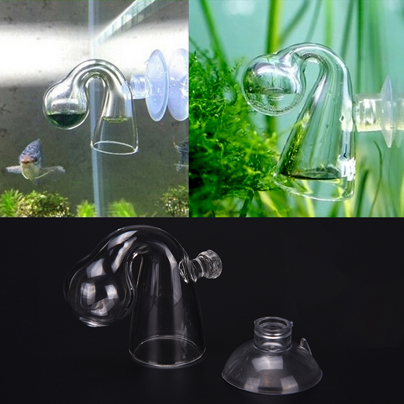 확산 유리 CO2 드롭 검사기 수족관 물고기 탱크 용  - Aquarium Fish Quarantine 리뷰 및 가격